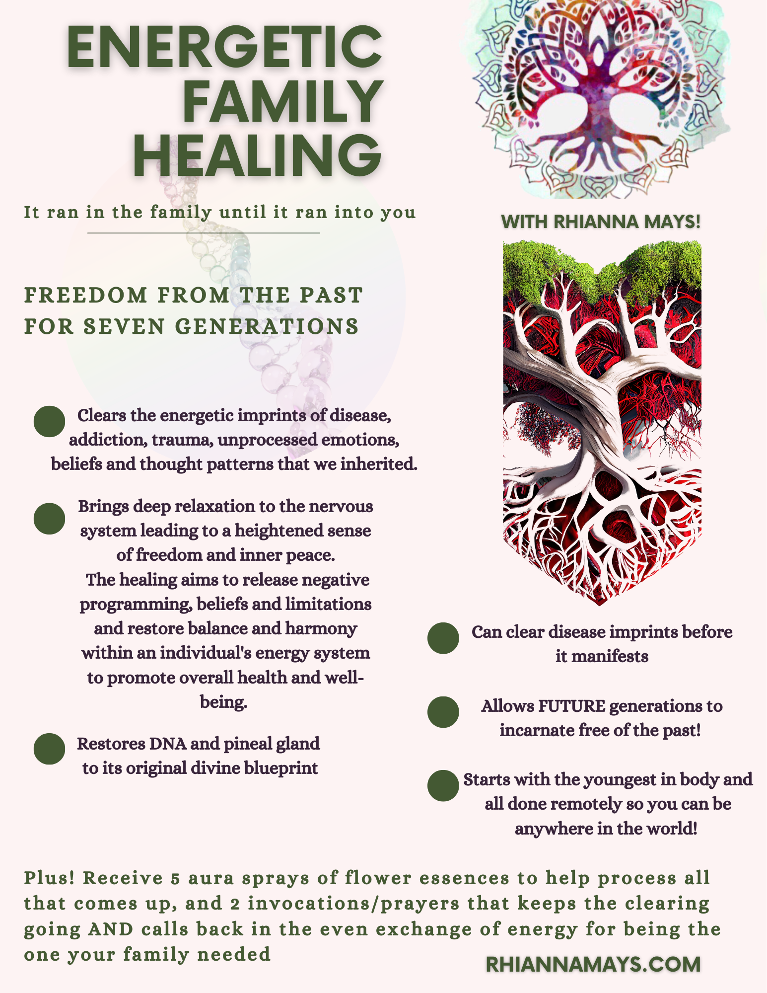 ancestral healing, omaha, wellness, natural healing, curses, cords, rhianna, generational,