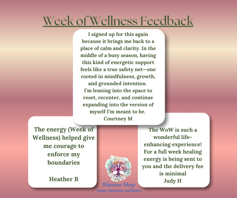 energy, rhianna, Wow, week of wellness, reiki, christ, golden christed energy, omaha, wellness, healing, remote healing